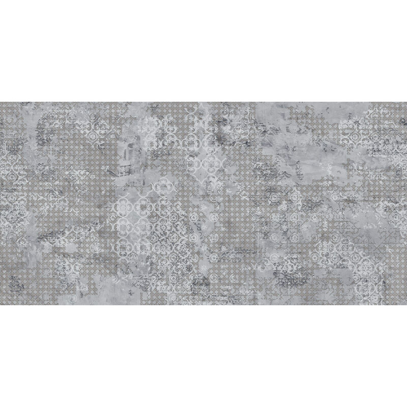 PORCELANATO ESMALTADO RUG GREY MATE 50X100 CM