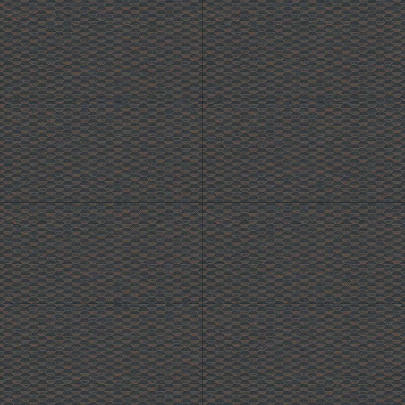 PORCELANATO ESMALTADO STEEL BLACK STAMPING MATE 50X100 CM