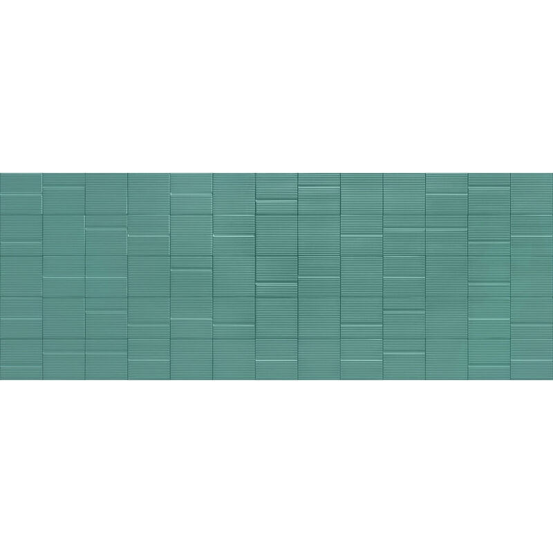 CERÁMICO ESMALTADO JAPAN TURQUESA YOHAKU MATE 45X120 CM