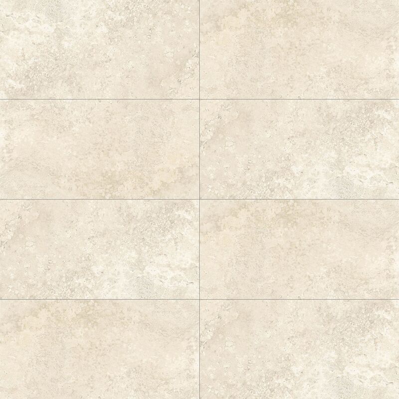 PORCELANATO NO ESMALTADO TRAVERTINI BIANCO CROSS CUT MATE 60X120 CM