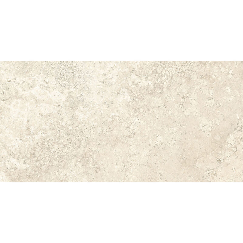 PORCELANATO NO ESMALTADO TRAVERTINI BIANCO CROSS CUT MATE 60X120 CM