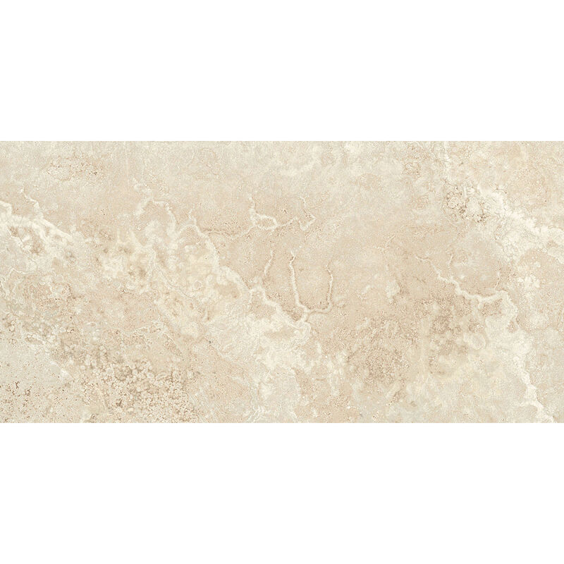 PORCELANATO NO ESMALTADO TRAVERTINI BEIGE CROSS CUT MATE 60X120 CM