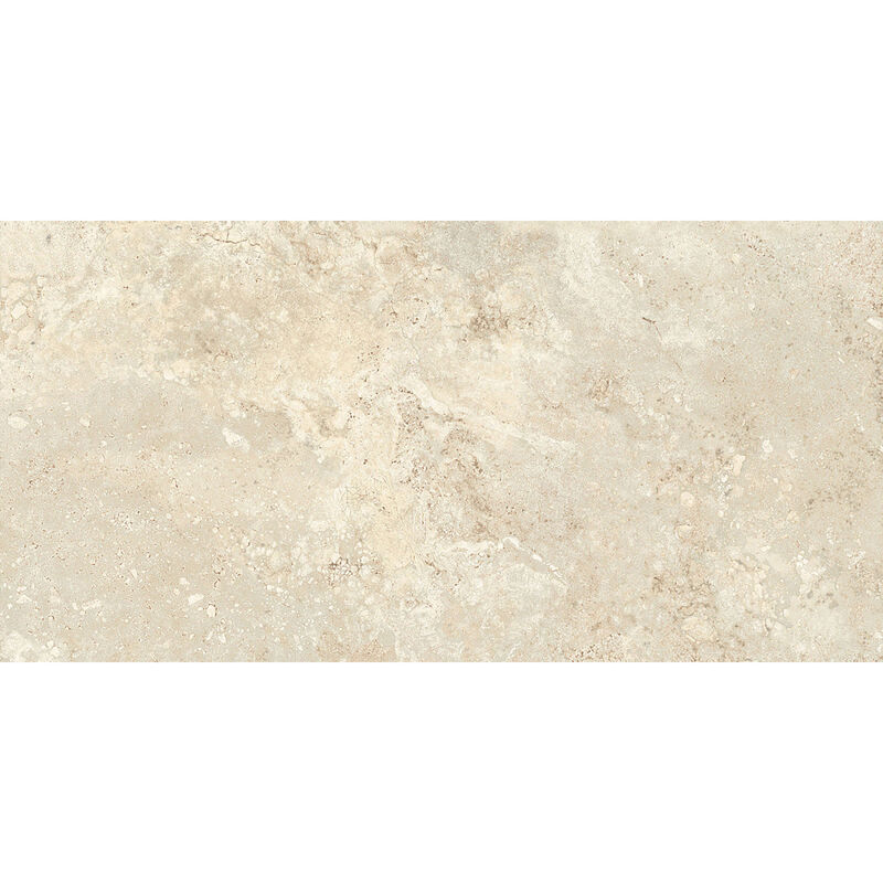 PORCELANATO NO ESMALTADO TRAVERTINI BEIGE CROSS CUT MATE 60X120 CM