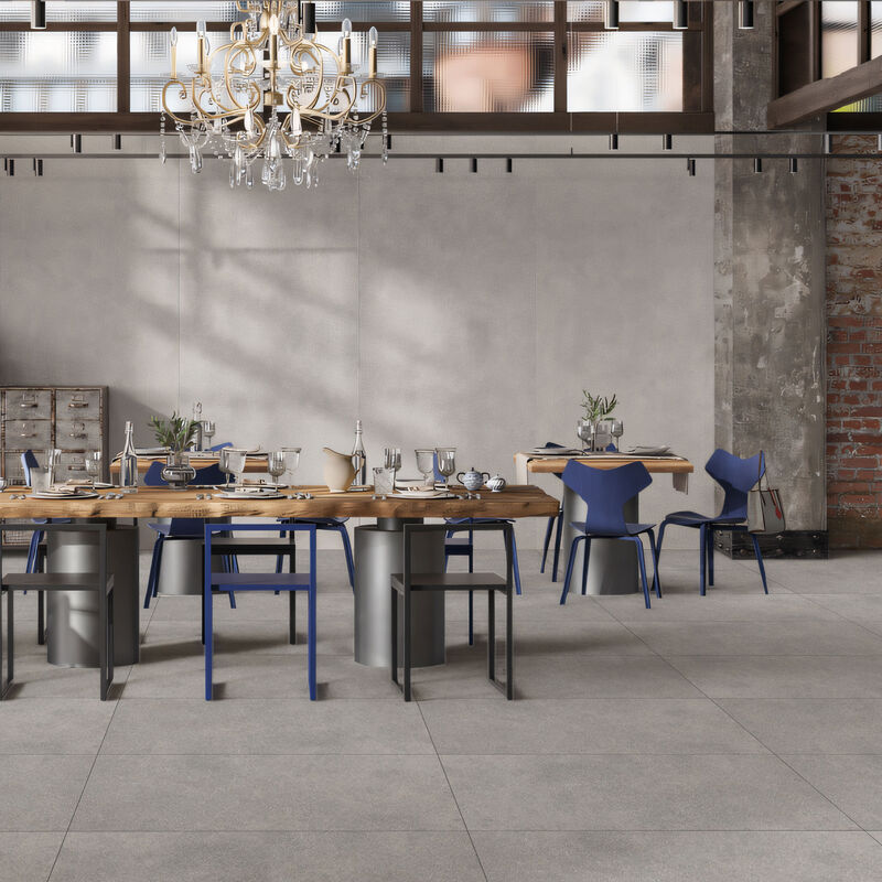 PORCELANATO NO ESMALTADO CONCRETE ARTIC NAT MATE 60X120 CM