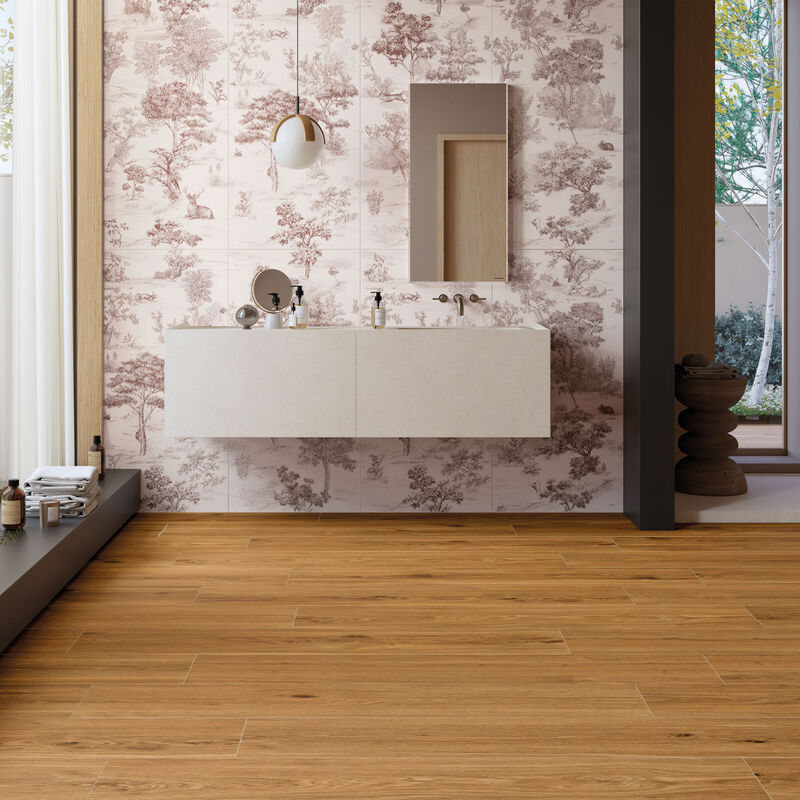 PORCELANATO NO ESMALTADO IZUMI MIELE CLASSICO MATE 20X120 CM