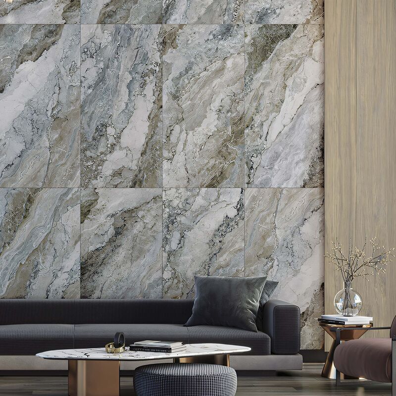 PORCELANATO ESMALTADO SAMARA GARY ZSM6 MATE 80X160 CM