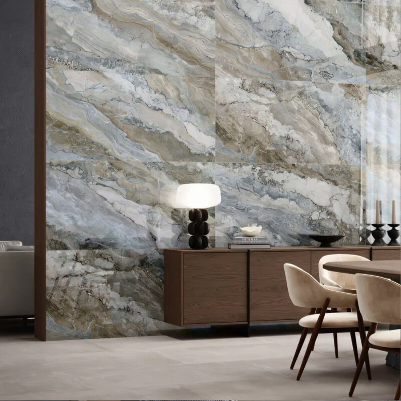 PORCELANATO ESMALTADO SAMARA GARY ZSM6 MATE 80X160 CM