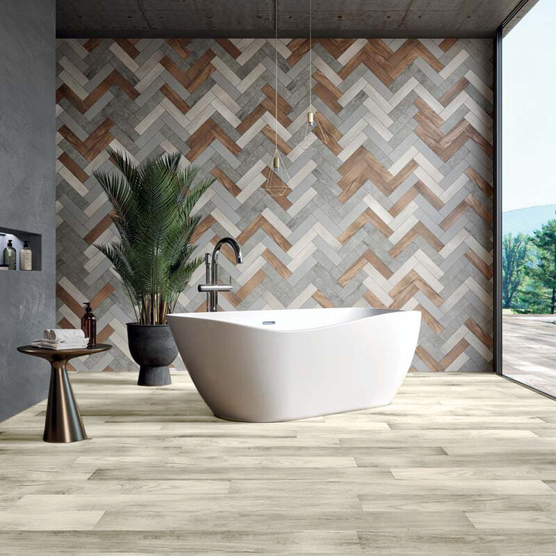 PORCELANATO ESMALTADO GALENO CORRAL MATE 19.2X120 CM