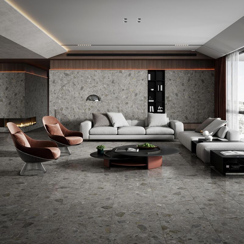PORCELANATO ESMALTADO TERRASTONE GREY MATE 60X60 CM