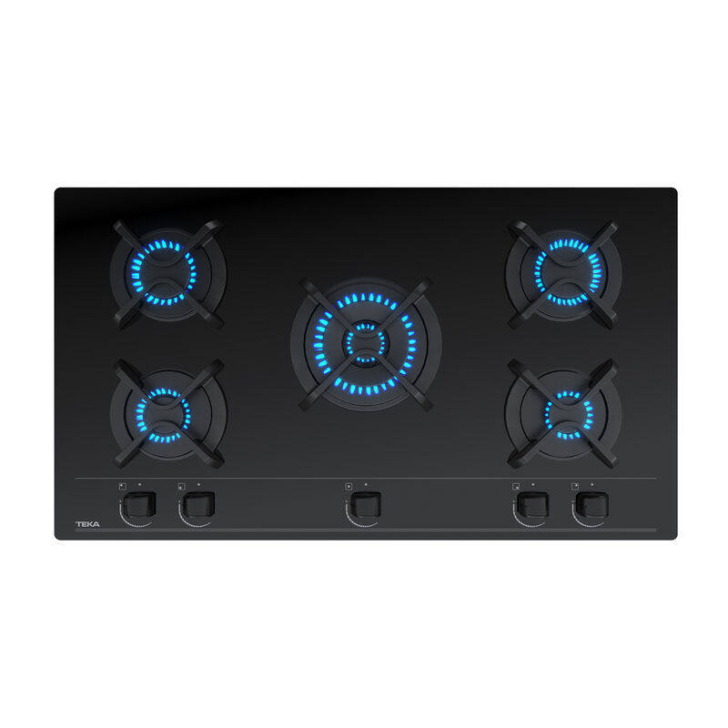 ENCIMERA A GAS GBC-95030 KB 90 CM 5 QUEMADORES 90X51X11 CM