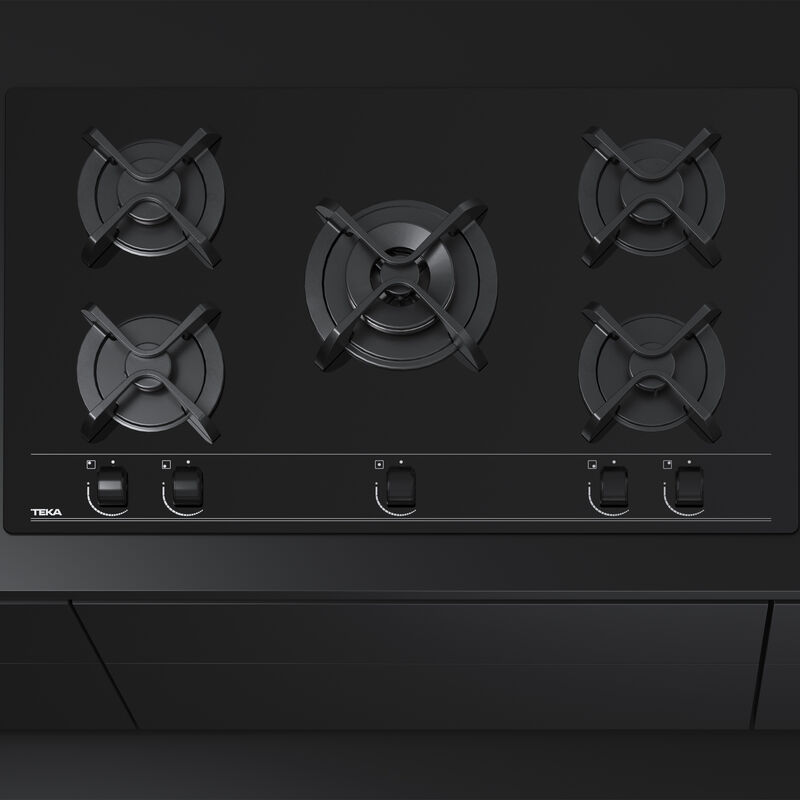ENCIMERA A GAS GBC-95030 KB 90 CM 5 QUEMADORES 90X51X11 CM