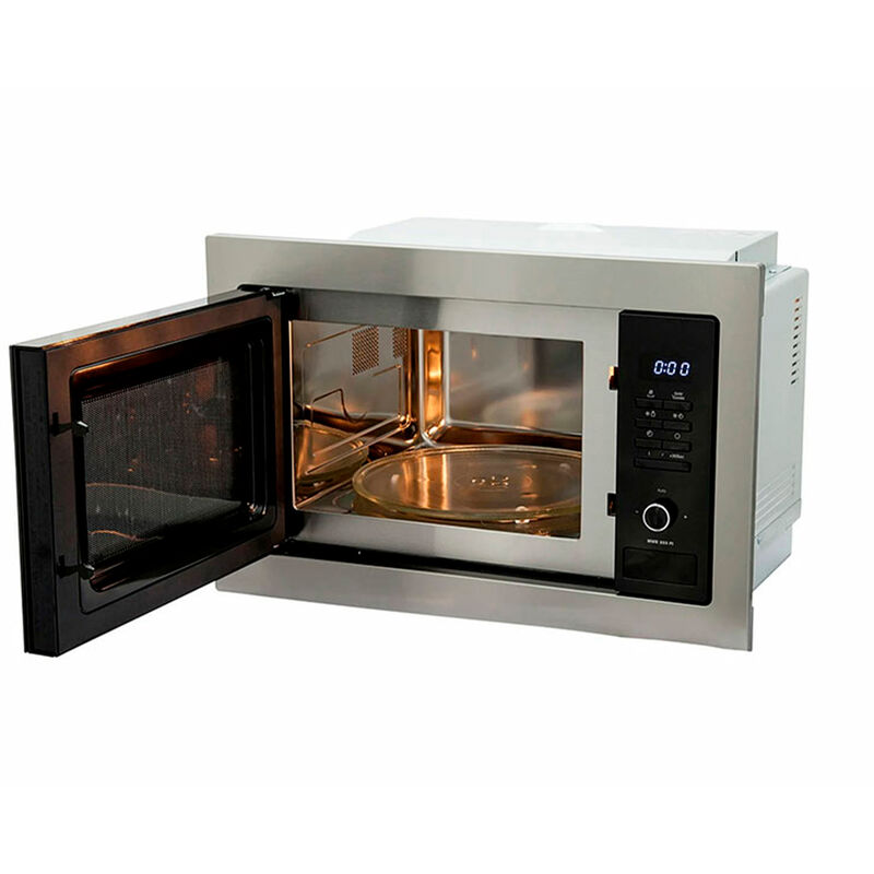 HORNO MICROONDAS MWE-255 FI BK-SS 50 CM 25 LITROS 51.5X41.3X37.8 CM