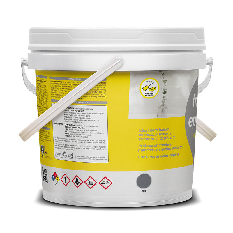 FRAGUA EPÓXICA GRIS (BALDE 2KG)