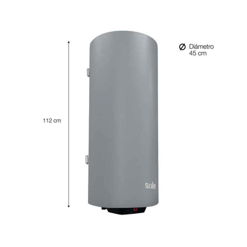 TERMA ELÉCTRICA GENIUS WIFI 120 LITROS 47.5X112 CM