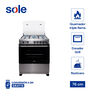 COCINA DE PIE COSOL018 76 CM 5 QUEMADORES 76X55X93 CM