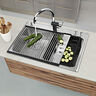 ESCURRIDOR ENRROLLABLE MULTIUSOS ACERO INOXIDABLE 58X42.8 CM
