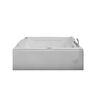 KLIPEN TINA HIDROMASAJE FORMENTERA BLANCO 170X100X63 CM RECTANGULAR