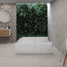 KLIPEN TINA HIDROMASAJE FORMENTERA BLANCO 170X100X63 CM RECTANGULAR
