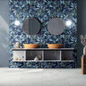 PORCELANATO ESMALTADO BLUE FOREST MATE 60X120.2 CM