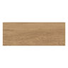 SEMIGRES ESMALTADO FORT WOOD BROWN MATE 18X50 CM