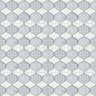 CERÁMICO ESMALTADO NIVAL HEXA WHITE BRILLO 30X60 CM