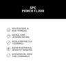 PISO SPC POWER FLOOR LIGNUM BEIGE OAK ESPESOR: 5MM FORMATO: 121.9X18.3 CM