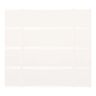 CERÁMICO ESMALTADO GAP WHITE BRILLO 29.85X59.85 CM
