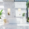 KLIPEN PORCELANATO ESMALTADO PICASSO GREY PULIDO 80X160 CM (2.56 X CA)