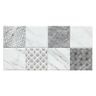 CERÁMICO ESMALTADO PATCHWORK DECOR BRILLO 30X60 CM