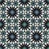 GRES PORCELÁNICO ESMALTADO DOLCE VITA TRE AZUL MATE 20X20 CM