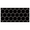 CERÁMICO ESMALTADO HEXA BLACK BRILLO 30X60 CM