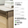 TABLERO POWER TOP BLACK MATTE PIEDRA SINTERIZADA - 160X320 CM
