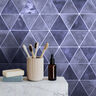 PORCELANATO ESMALTADO TRIANGLE CRAFT NAVY SATINADO 48.5X28 CM