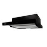 SOLE CAMPANA TELESCÓPICA SPAZIO BLACK 60 CM 59.6X32.5/49X21.5 CM