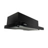 SOLE CAMPANA TELESCÓPICA SPAZIO BLACK 60 CM 59.6X32.5/49X21.5 CM