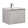 MUEBLE CON LAVATORIO SUSPENDIDO ALLEN WHITE 60.5X46.5X45 CM