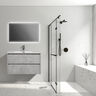 KLIPEN MUEBLE CON LAVATORIO SUSPENDIDO ELEMENTI WHITE 80X45.5X50 CM
