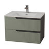 MUEBLE DE BAÑO SUSPENDIDO VERSALLES 80X48X56 CM CON LAVATORIO