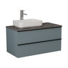 MUEBLE DE BAÑO SUSPENDIDO OCEAN 100X50X50 CM CON TABLERO