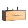 MUEBLE DE BAÑO SUSPENDIDO DOBLE ALEXO 120X46X50 CM CON TABLERO