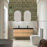 MUEBLE DE BAÑO SUSPENDIDO DOBLE ALEXO 120X46X50 CM CON TABLERO