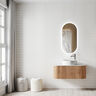 MUEBLE SIN LAVATORIO SUSPENDIDO NEW YORK CARAMEL 80X45.5X35 CM