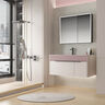 MUEBLE CON LAVATORIO SUSPENDIDO LAURA WHITE 100X56X49 CM