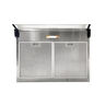 CAMPANA LINEAL NUEVA ROMA 1 MOTOR 3 VELOCIDADES 300 M3/H 59.5X48.5X13.5 CM