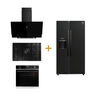 COMBO DE COCINA SOLCO060+TURE81COV2+SOLHO018+SOLREF513BLKIN
