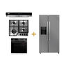 S-COLLECTION COMBO DE COCINA SOLCO063+TURE93CO+SOLHO018+SOLREF513INOX