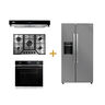 S-COLLECTION COMBO DE COCINA SOLCO064+TURE94CO+SOLHO018+SOLREF513INOX