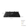 S-COLLECTION COMBO DE COCINA SOLCO067+TURE19CO+SOLHO018+SOLREF513BLKI