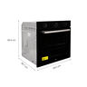 SOLE HORNO A GAS SOLHO009V3 60 CM 59.3X62.5X59.5 CM