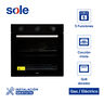 SOLE HORNO A GAS SOLHO009V3 60 CM 59.3X62.5X59.5 CM